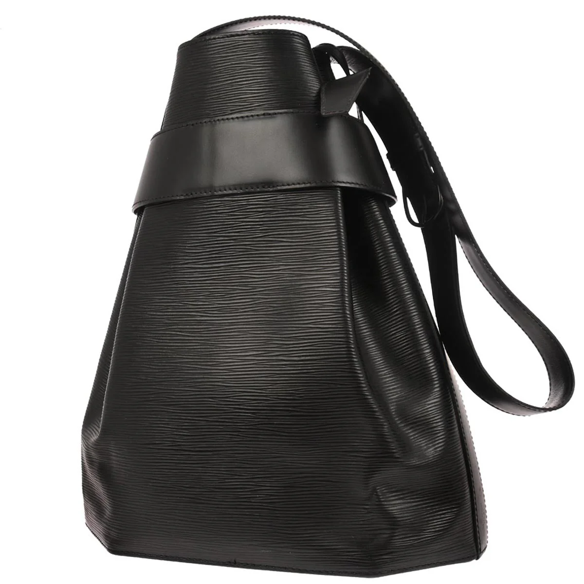 Louis Vuitton 1996 Black Epi Sac Depaule GM Shoulder Bag M80155 - Image 2