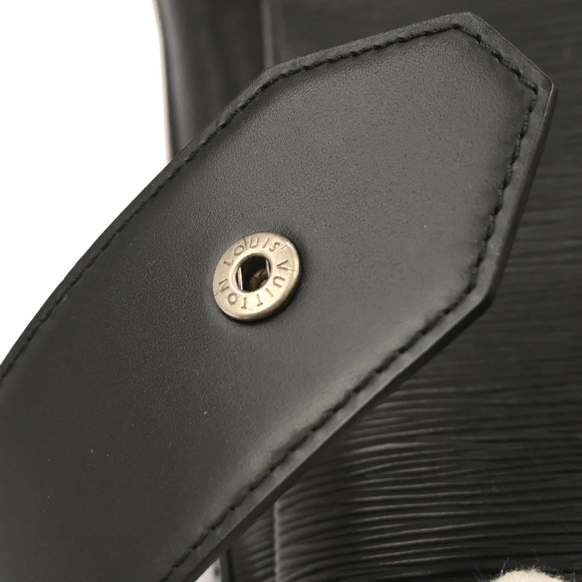 Louis Vuitton 1996 Black Epi Sac Depaule GM Shoulder Bag M80155 - Image 6