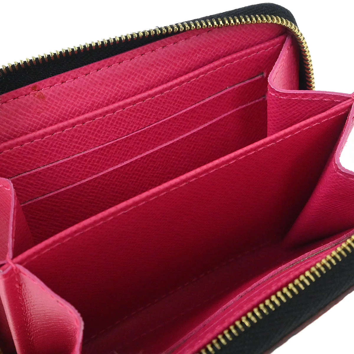 Louis Vuitton 2009 Black Multicolor Zippy Coin Purse Wallet M93740 - Image 5