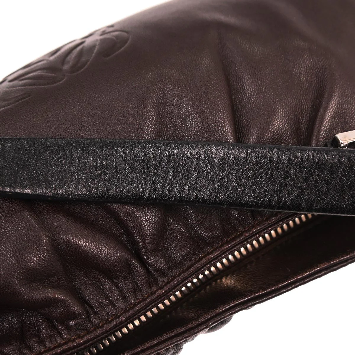 Loewe Brown Leather Handbag - Image 4