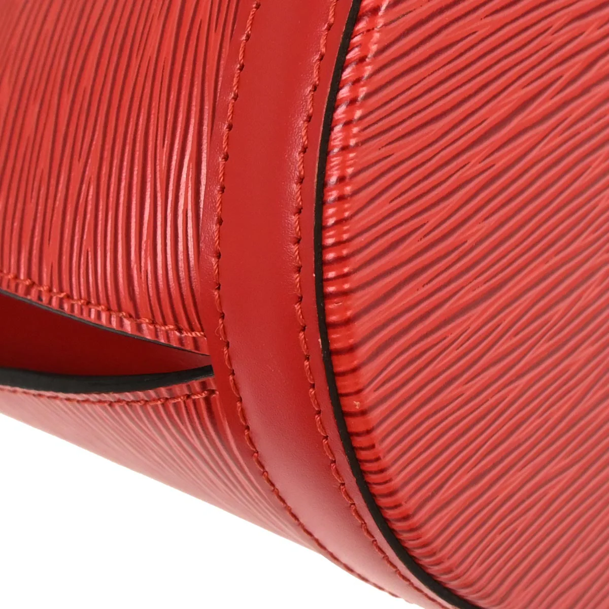 Louis Vuitton 1996 Red Epi Cluny Shoulder Bag M52257 - Image 4