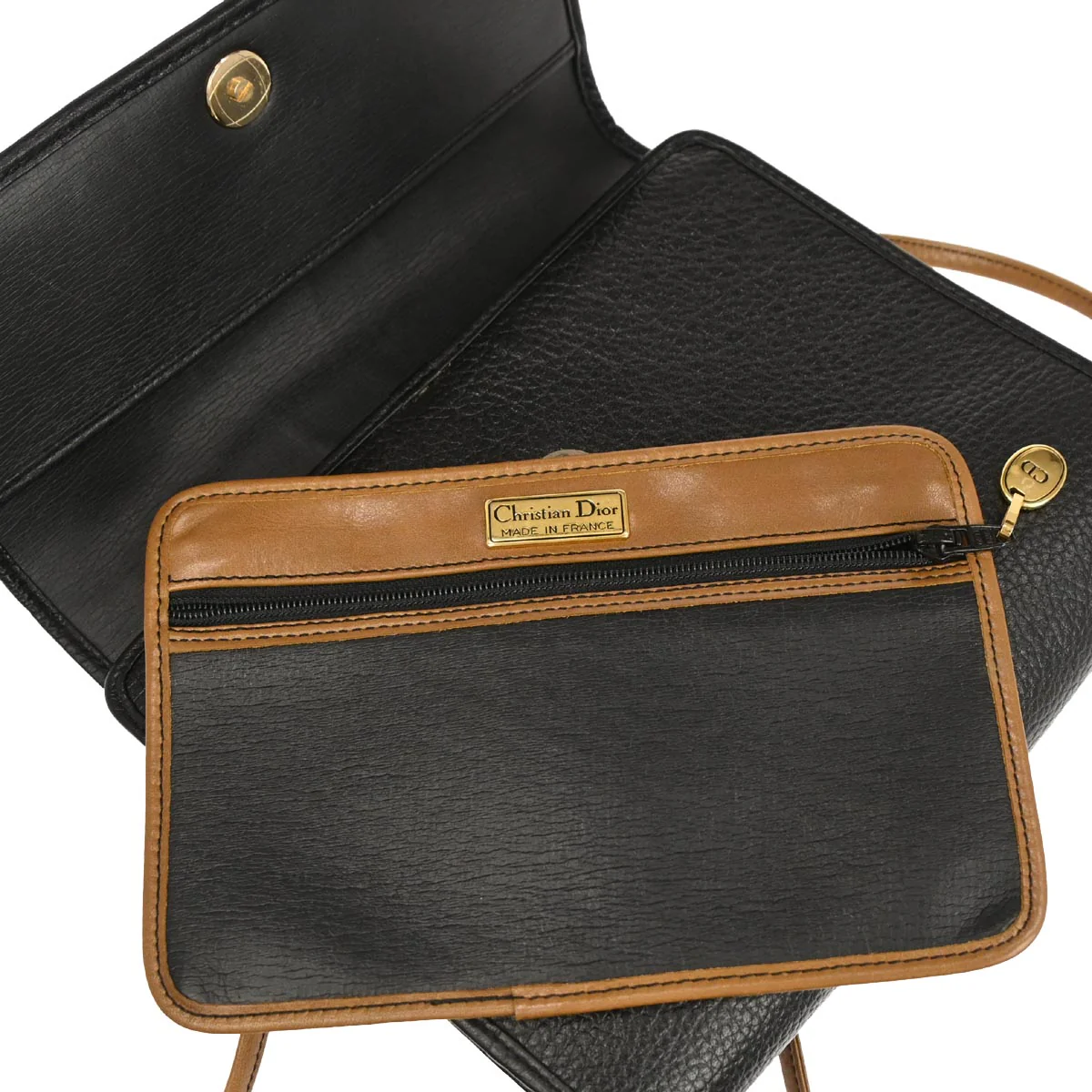 Christian Dior Black Shoulder Bag - Image 5