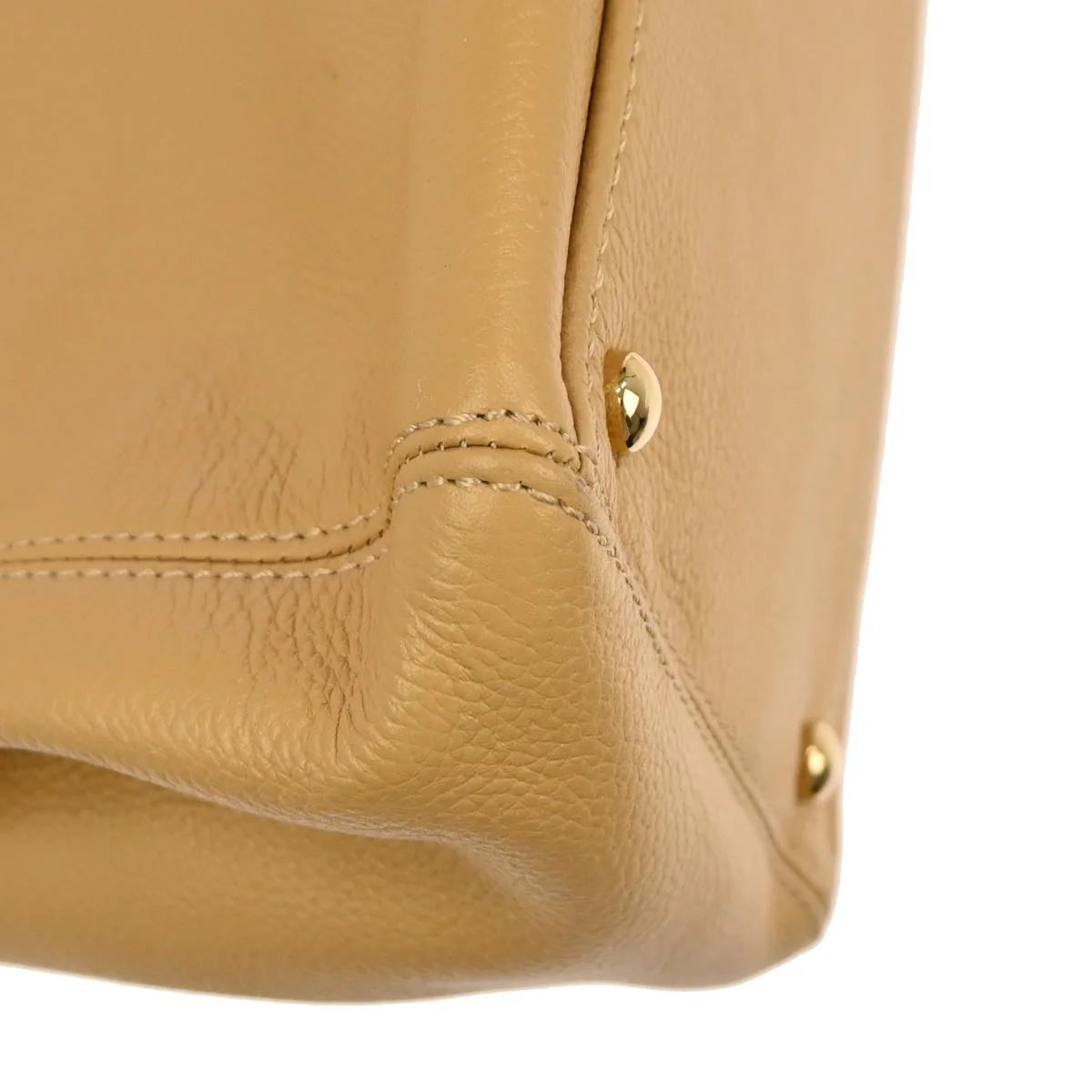Chanel Beige Calfskin Executive Cerf Tote Bag 2way Shoulder Handbag - Image 5