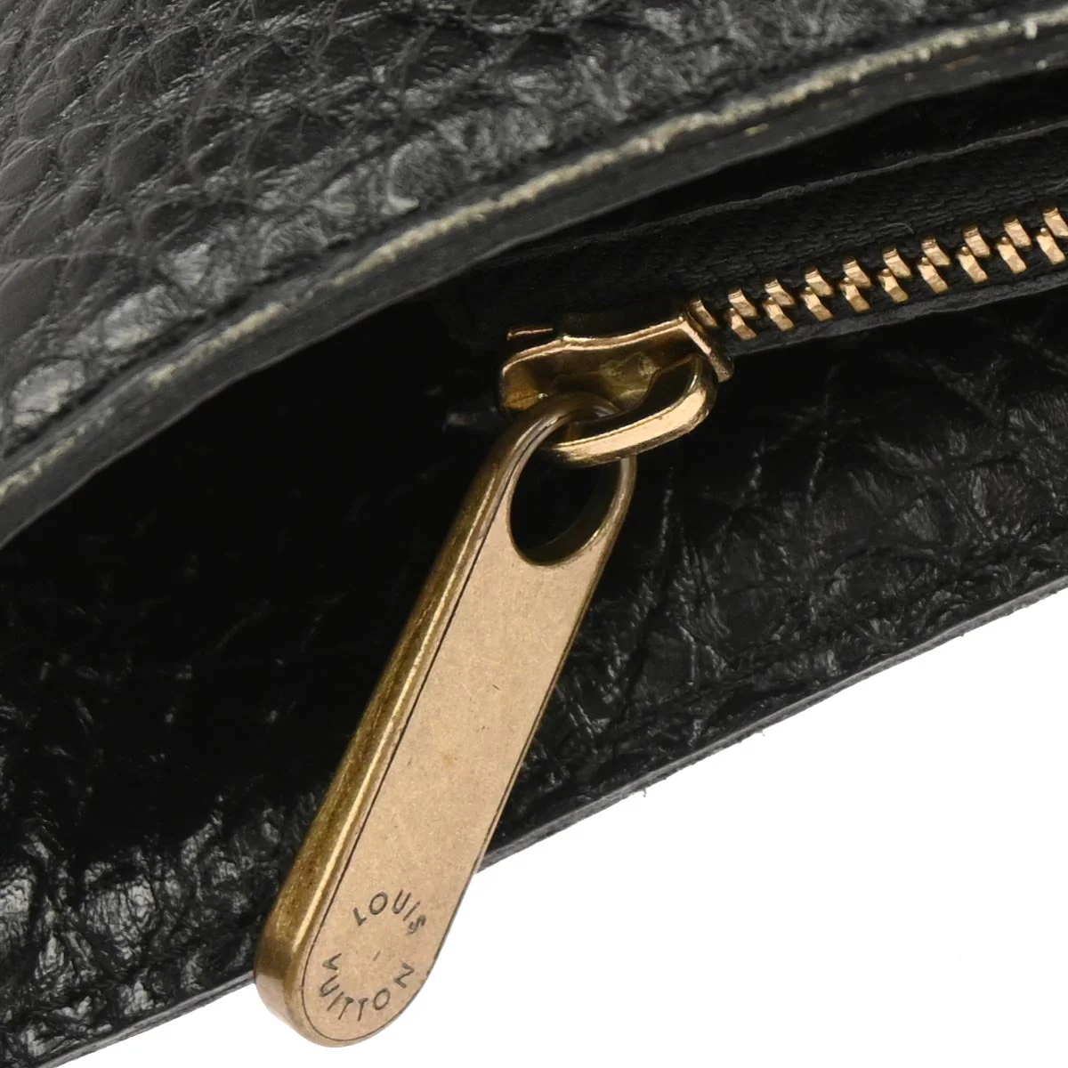 Louis Vuitton 2008 Black Monogram Denim XS Shoulder Bag M95608 - Image 7