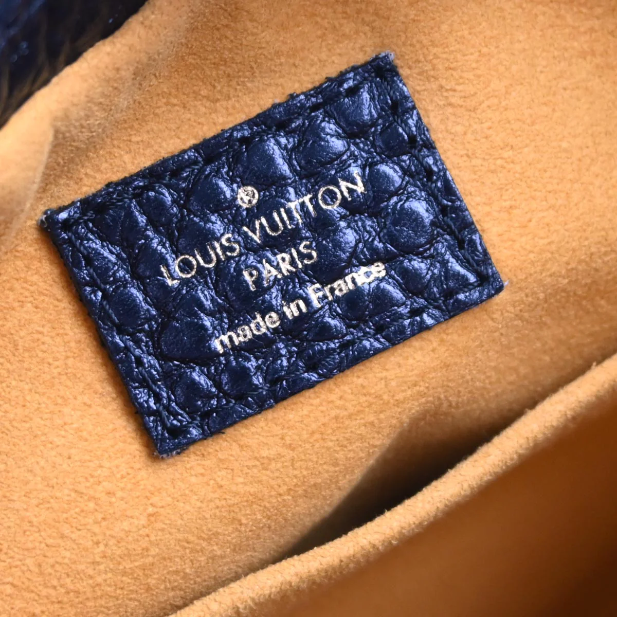 Louis Vuitton 2008 Black Monogram Denim XS Shoulder Bag M95608 - Image 9