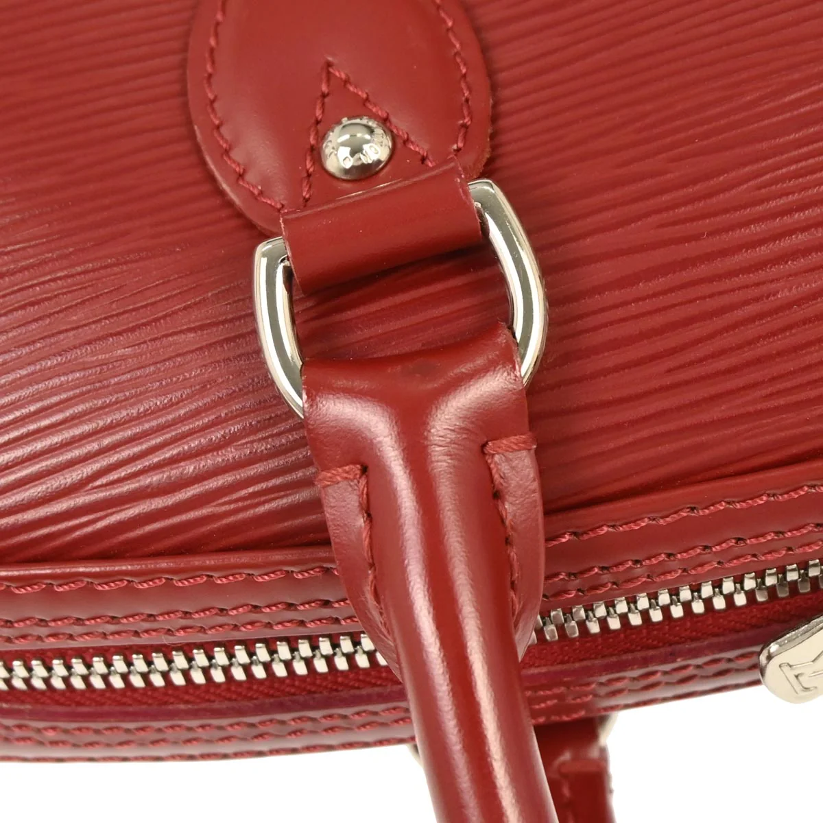 Louis Vuitton Red Epi Jasmin Handbag M5285M - Image 5