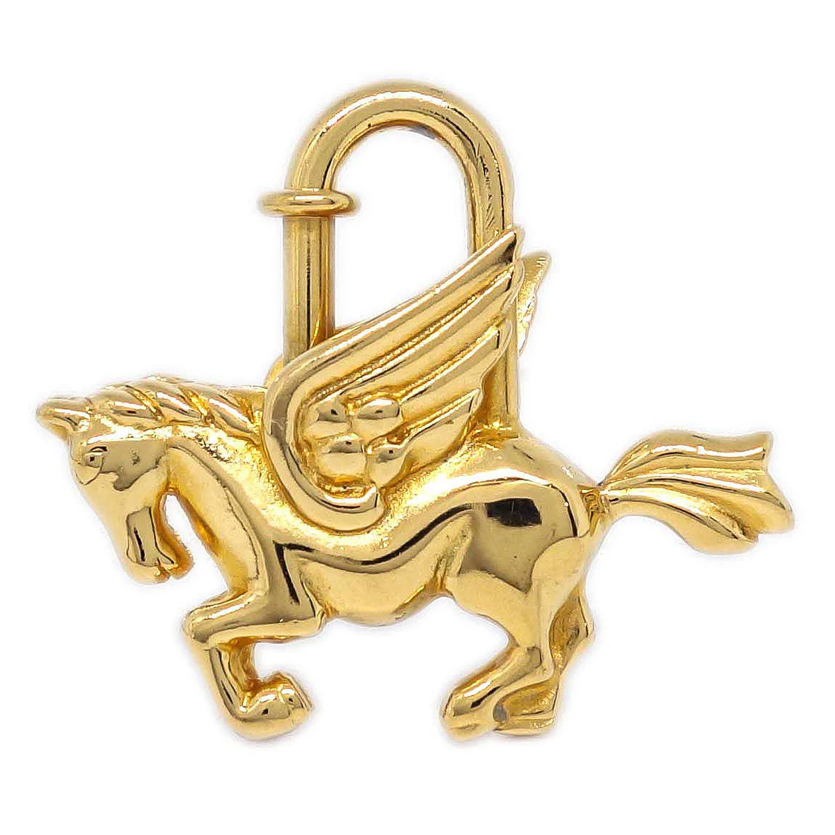 Hermes 1993 Le Cheval Pegasus Cadena Gold Small Good - Image 2