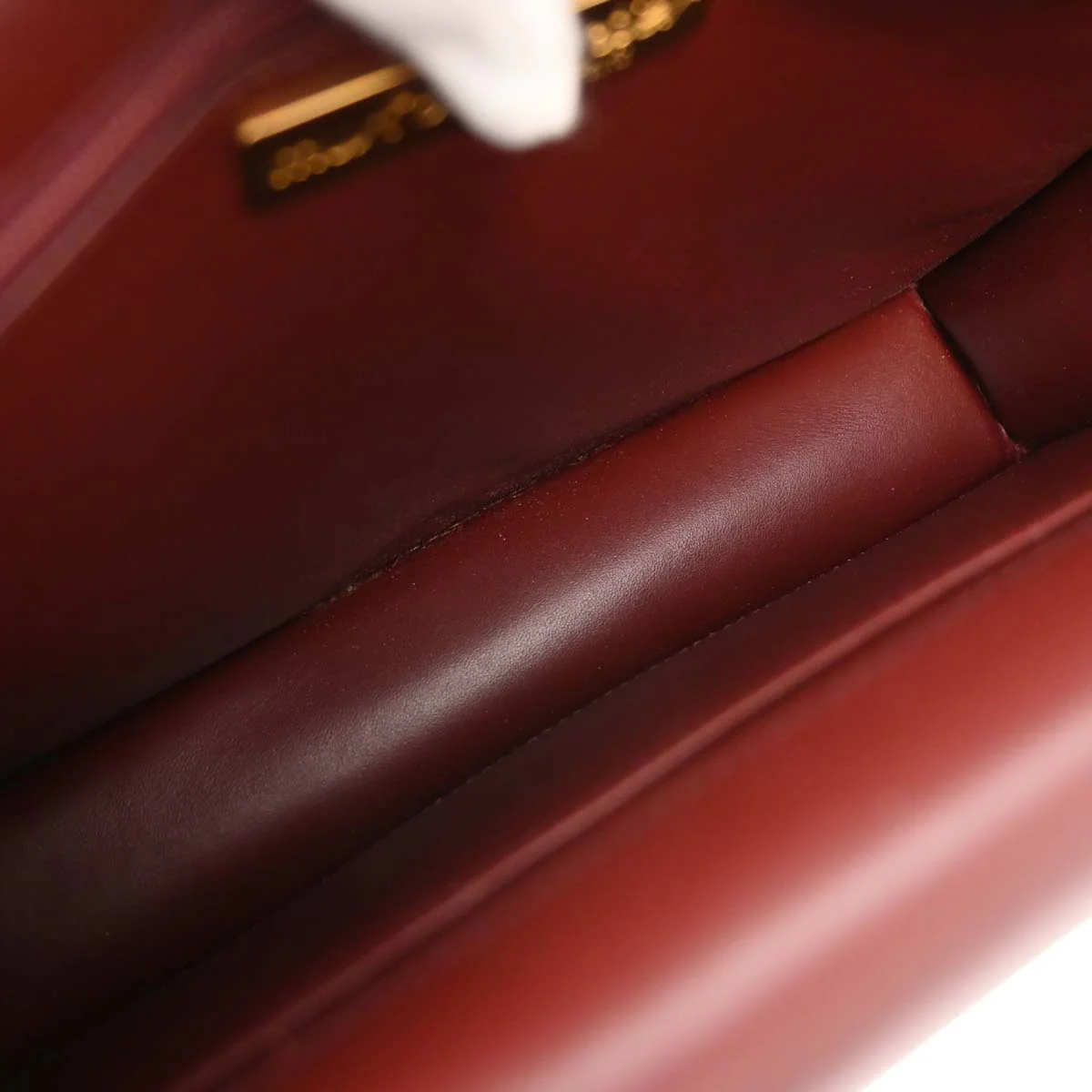 Cartier Bordeaux Leather Must de Cartier Shoulder Bag - Image 8