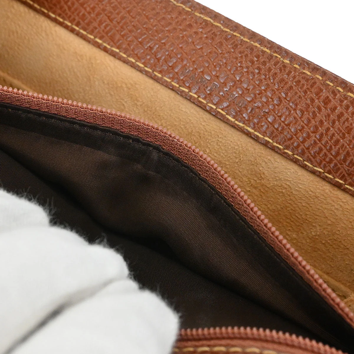 Loewe Brown Barcelona 2way Shoulder Handbag - Image 9