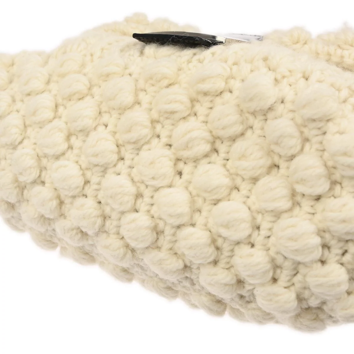Fendi White Wool Mamma Baguette Handbag - Image 6