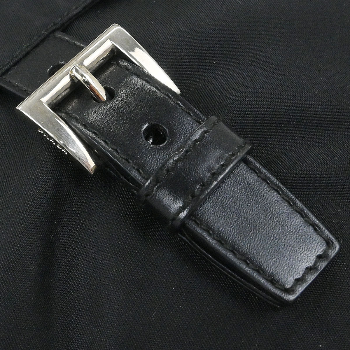 Prada Black Nylon Shoulder Bag - Image 3
