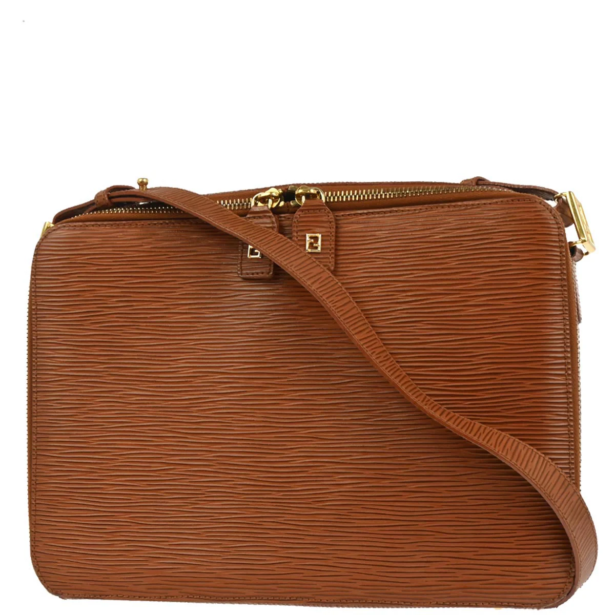 Fendi Brown Shoulder Bag - Image 2