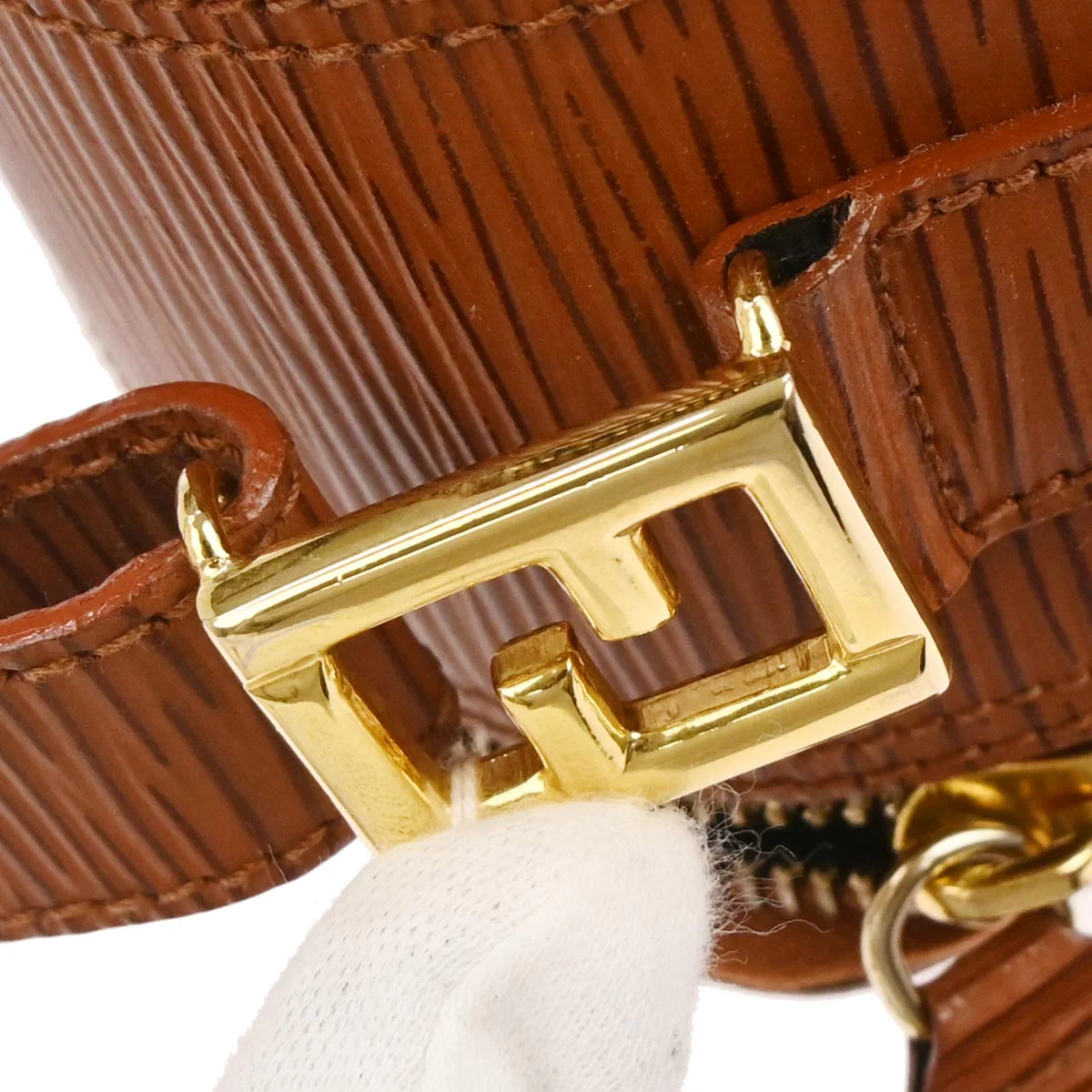 Fendi Brown Shoulder Bag - Image 5