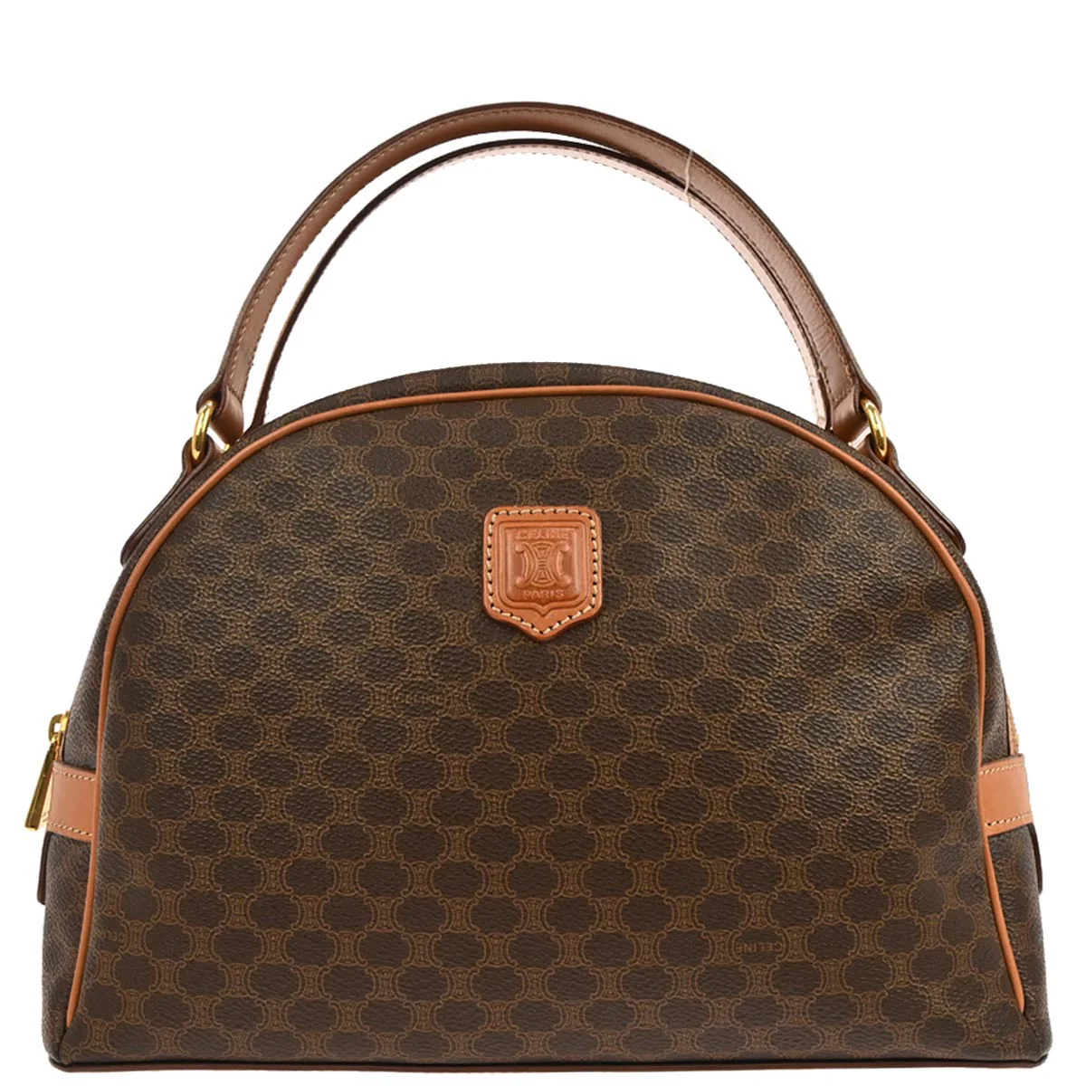 Celine Brown Macadam Handbag