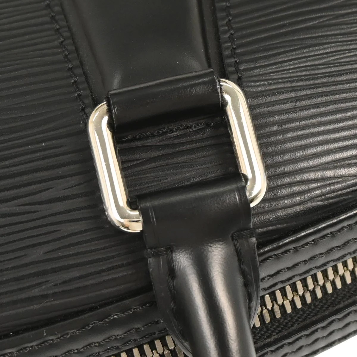 Louis Vuitton 2006 Black Epi Jasmin Handbag M52782 - Image 4