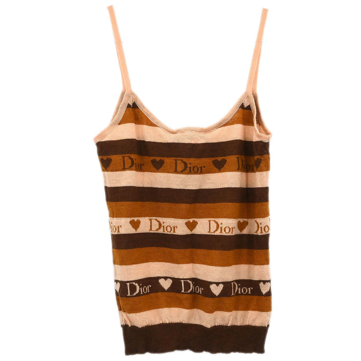 Christian Dior 2005 Camisole Top Brown #36 - Image 2