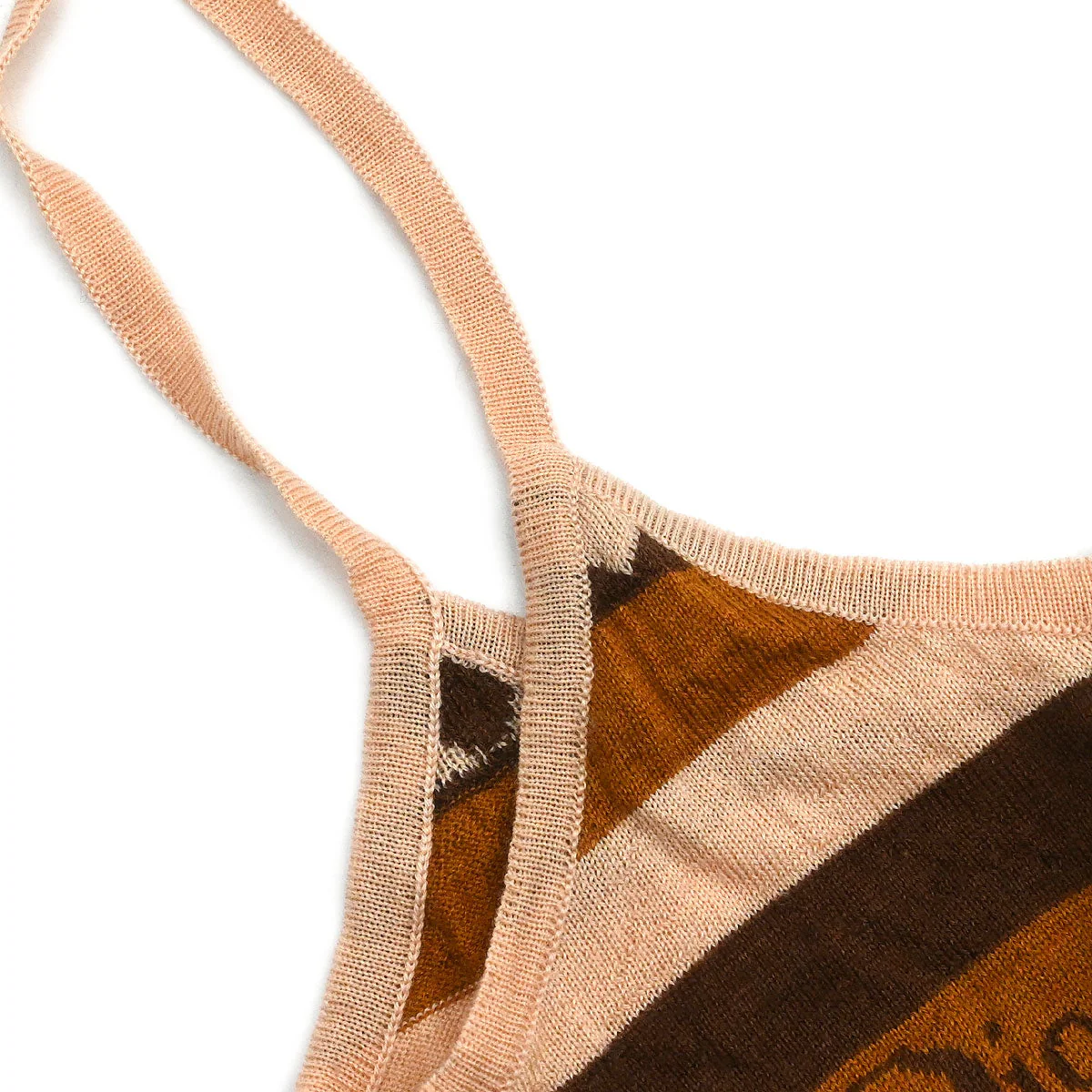 Christian Dior 2005 Camisole Top Brown #36 - Image 4