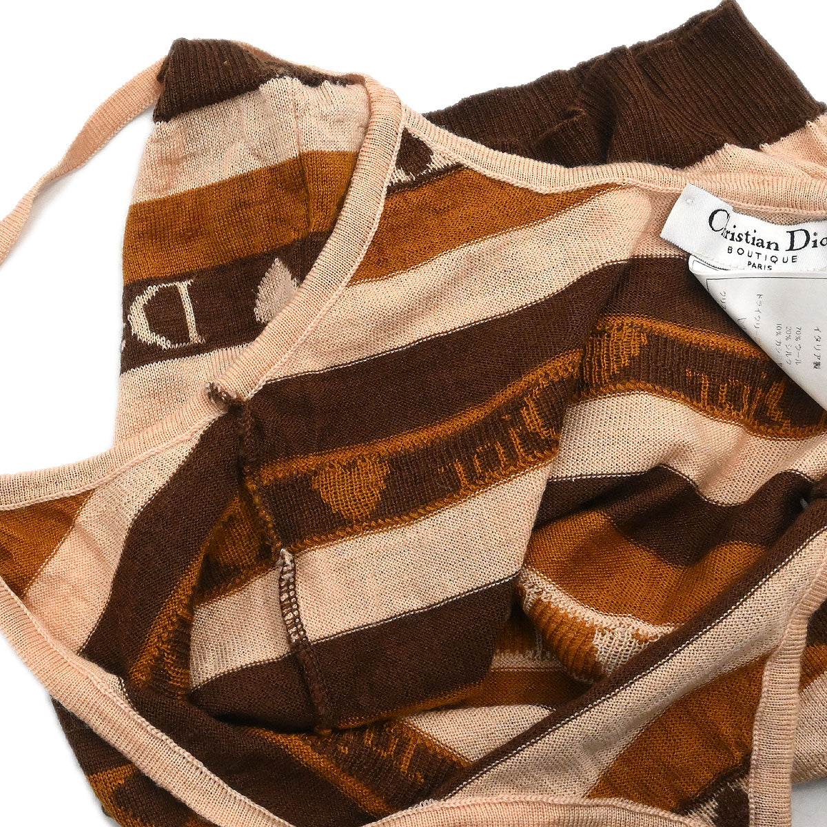 Christian Dior 2005 Camisole Top Brown #36 - Image 8