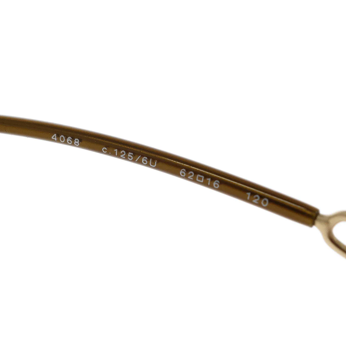 Chanel Sunglasses Eyewear Brown 62□16 Small Good - Image 3