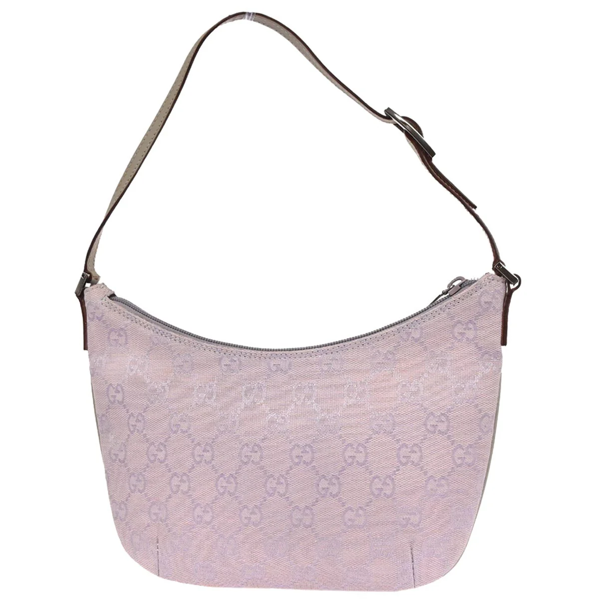 Gucci Purple Canvas GG Handbag - Image 2