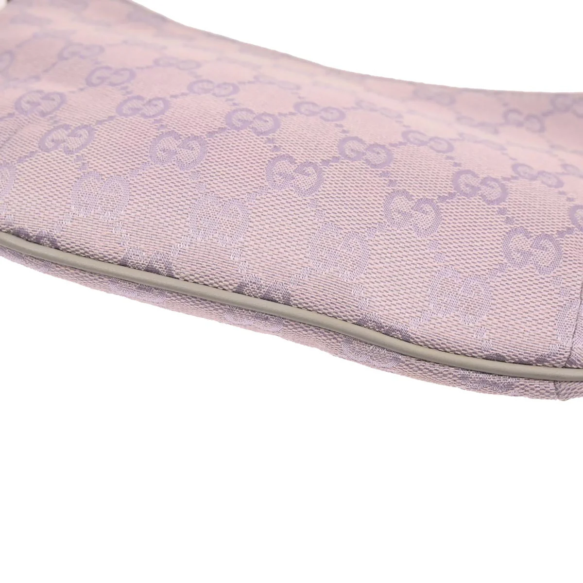 Gucci Purple Canvas GG Handbag - Image 6
