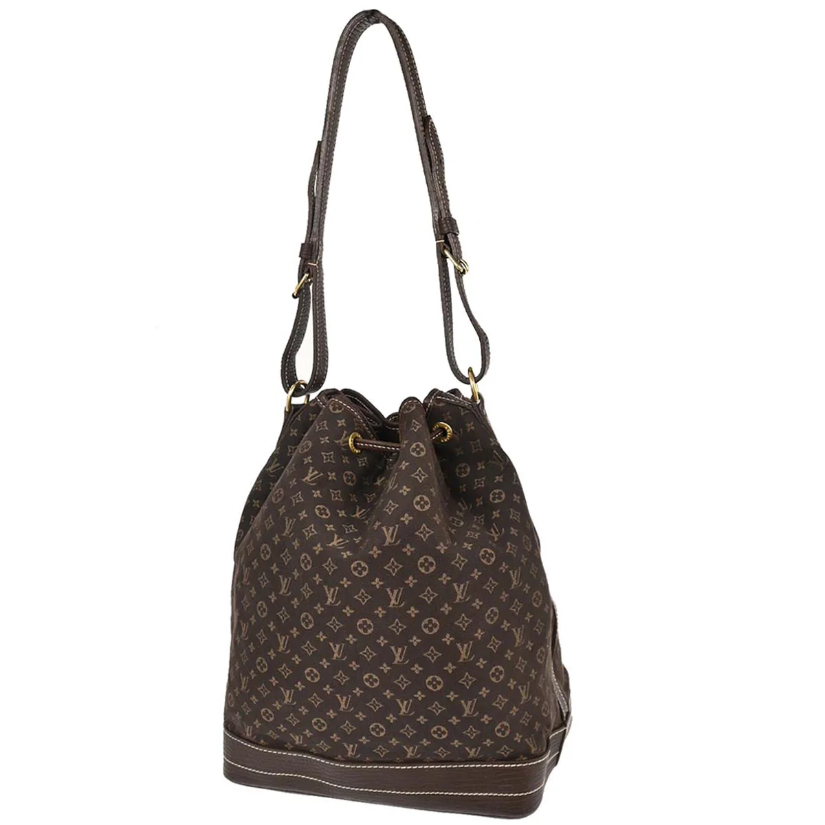 Louis Vuitton 2006 Monogram Mini Lin Noe Drawstring Shoulder Bag M95229 - Image 2