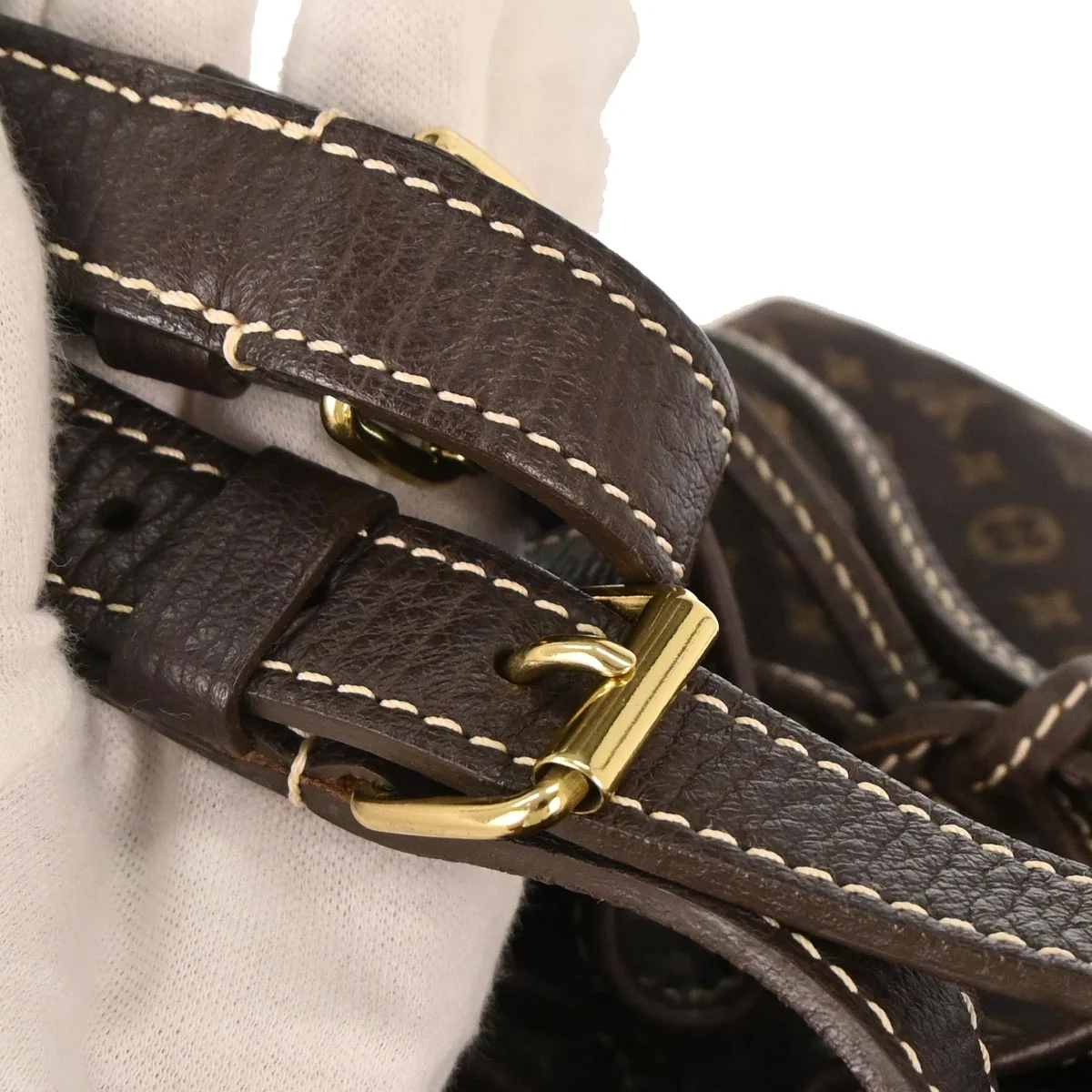 Louis Vuitton 2006 Monogram Mini Lin Noe Drawstring Shoulder Bag M95229 - Image 3