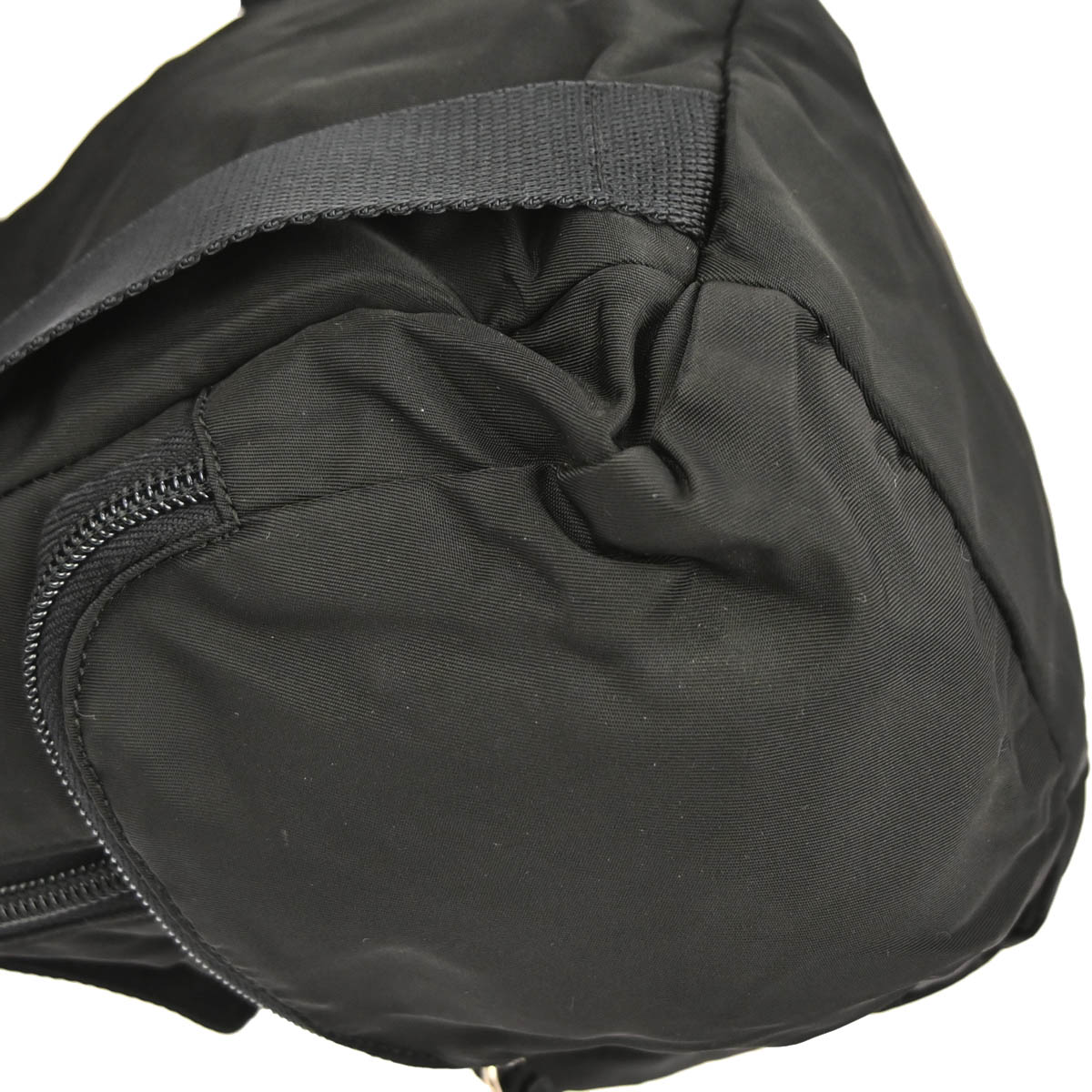 Prada Black Nylon Backpack - Image 5