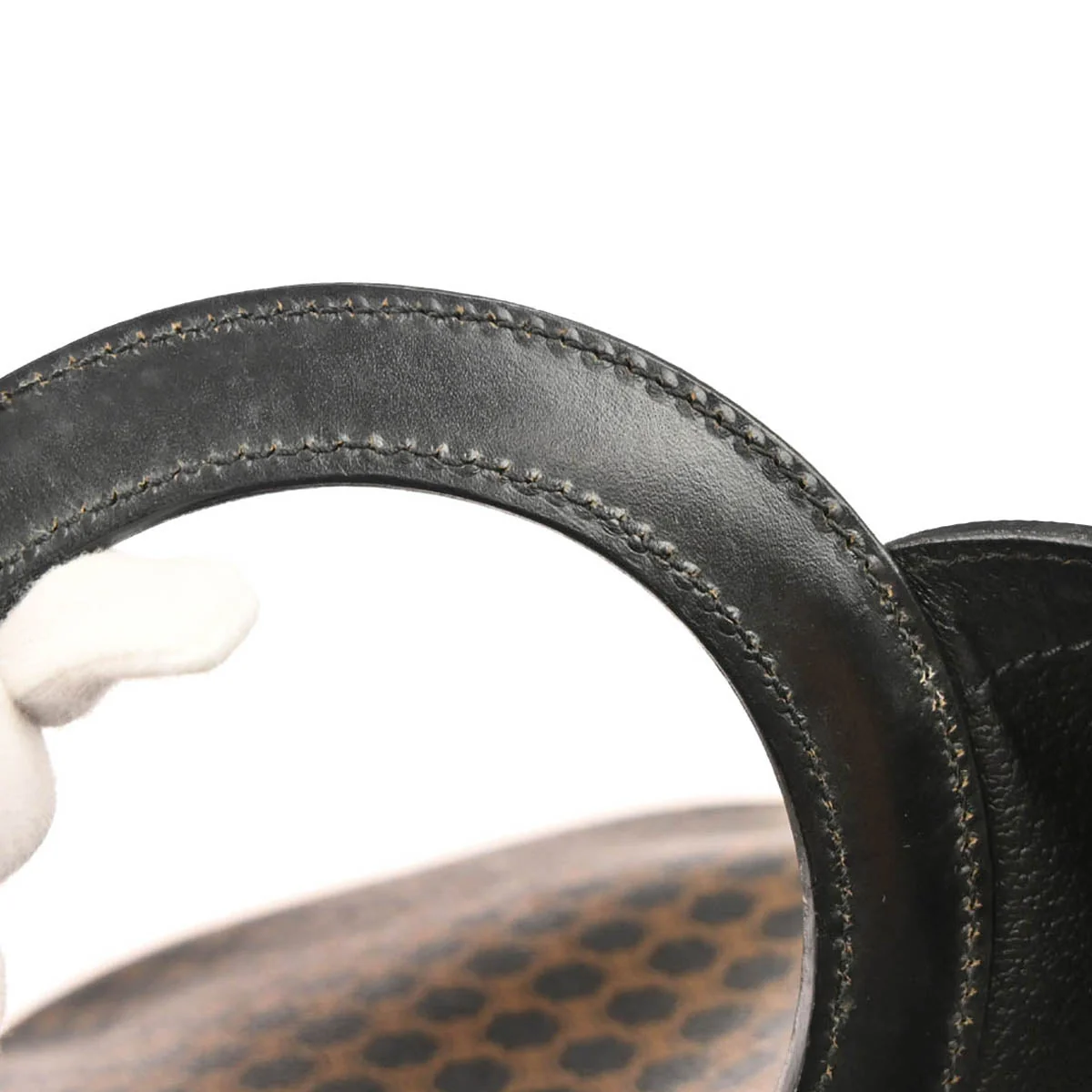 Celine Black Macadam Tote Handbag - Image 7