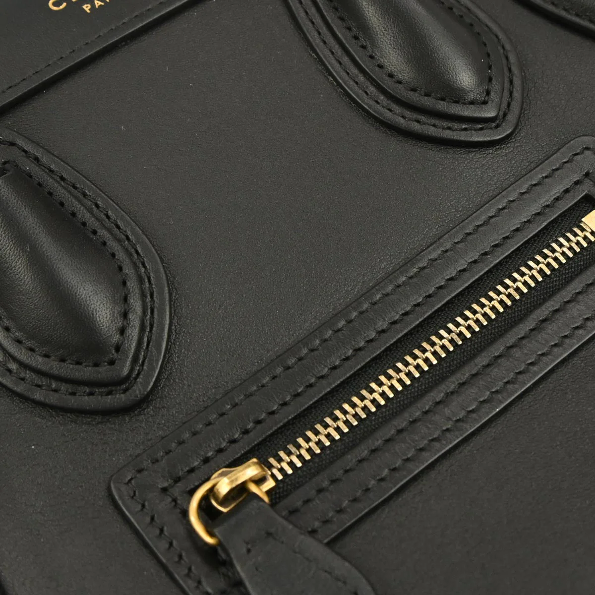 Celine Black Nano Luggage 2way Shoulder Tote Bag - Image 5