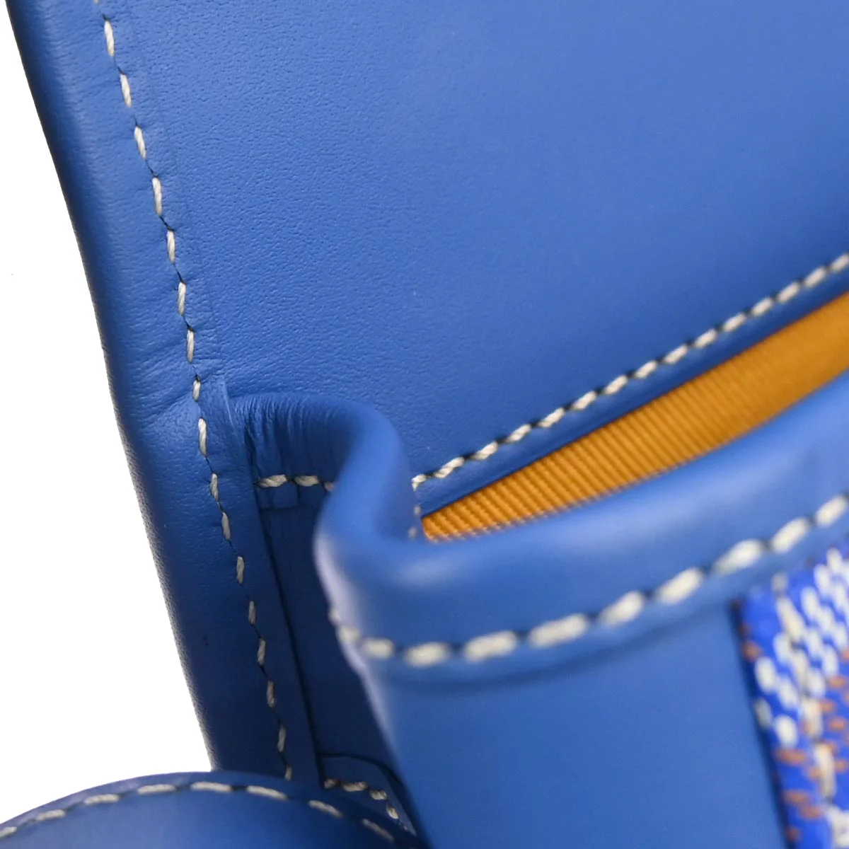 Goyard Blue Belvedere PM Shoulder Bag - Image 7