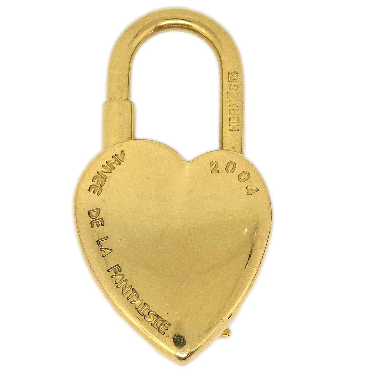 Hermes Annee De La Fantaisie Cadena Padlock Gold Small Good - Image 2