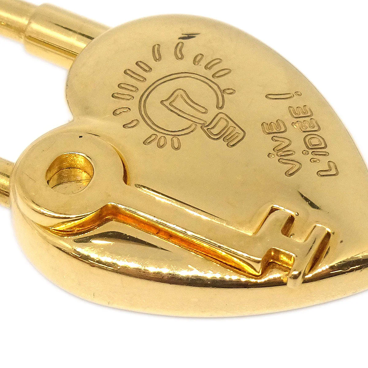 Hermes Annee De La Fantaisie Cadena Padlock Gold Small Good - Image 3