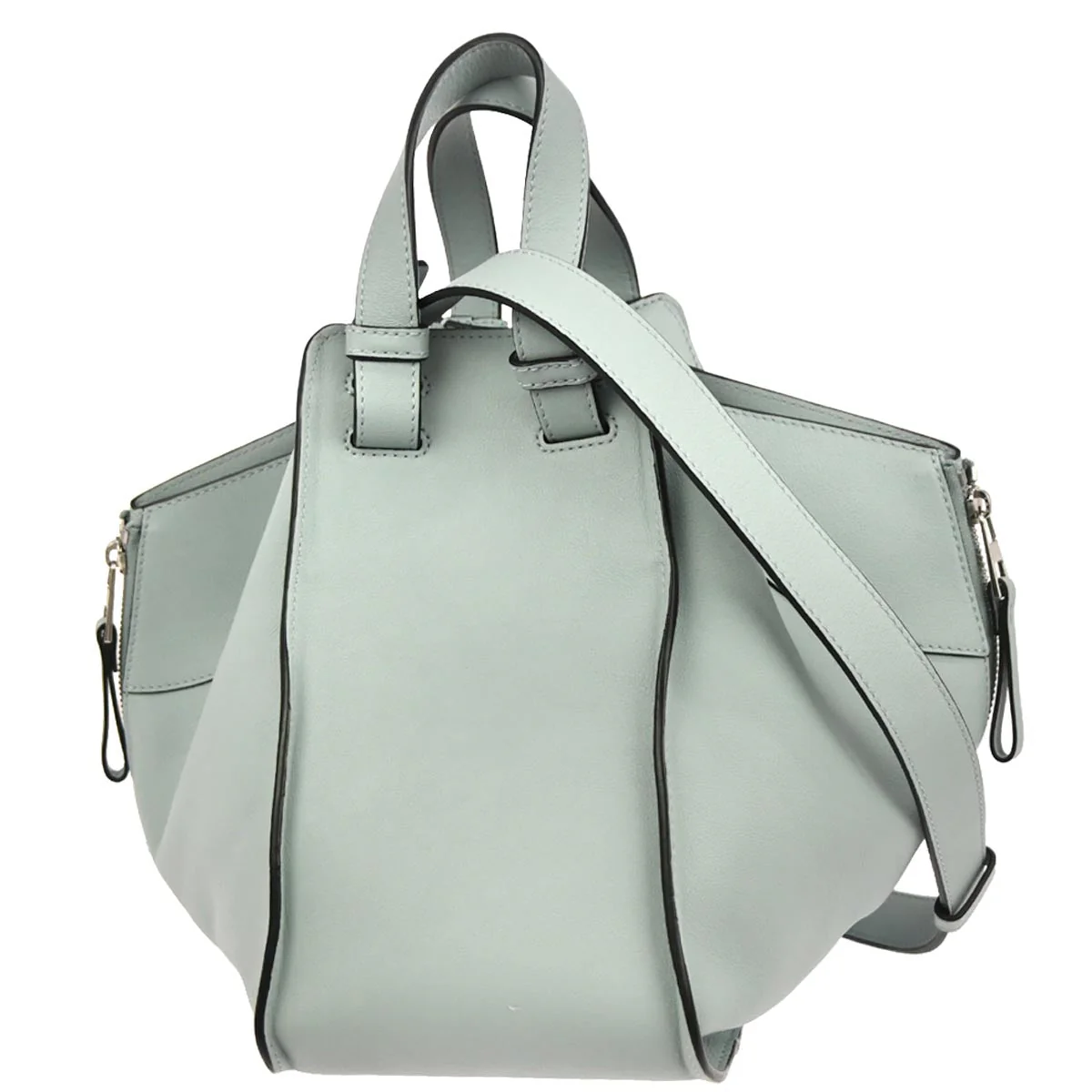 Loewe Light Blue Hammock 2way Tote Handbag - Image 2