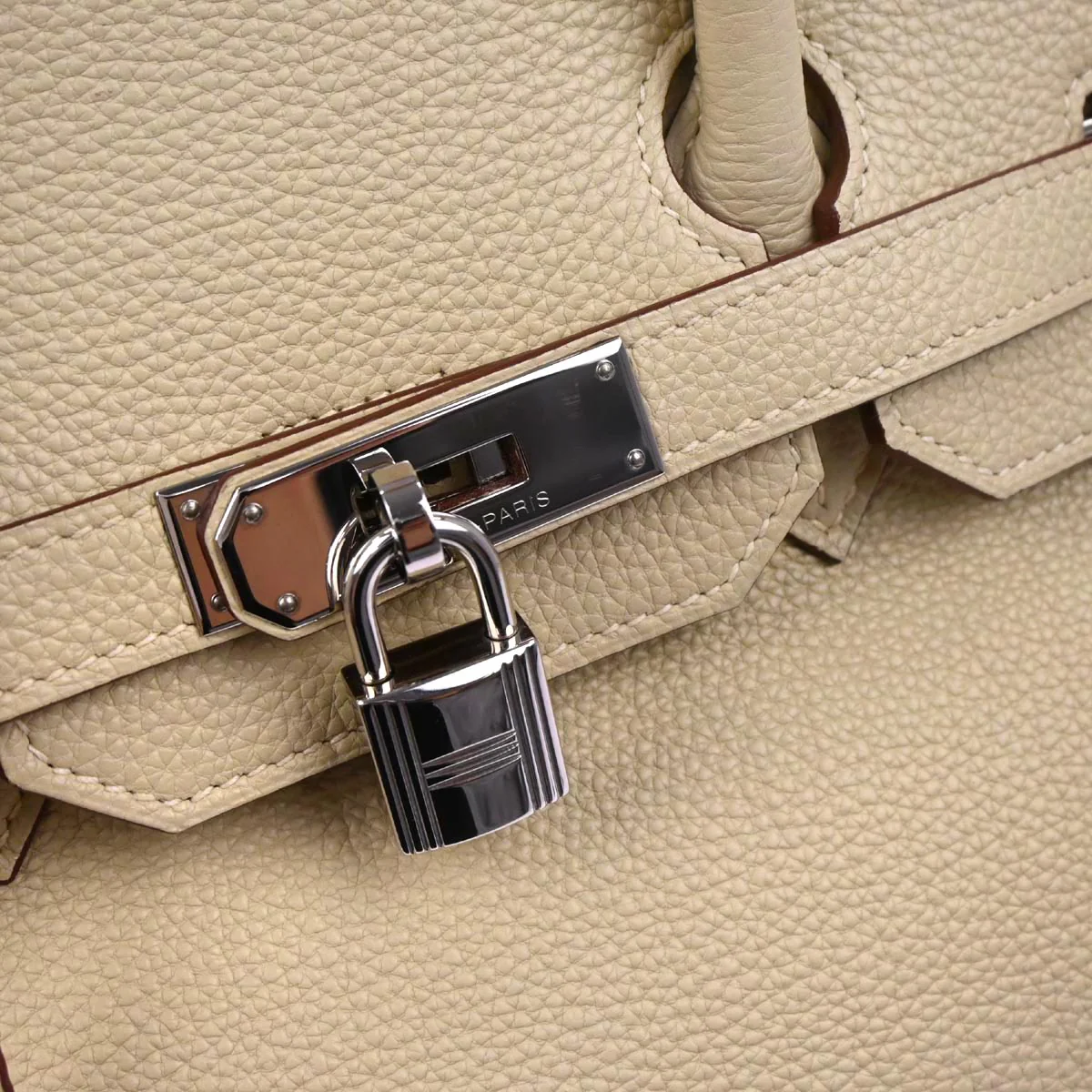 Hermes Parchemin Togo Birkin 35 Handbag - Image 7