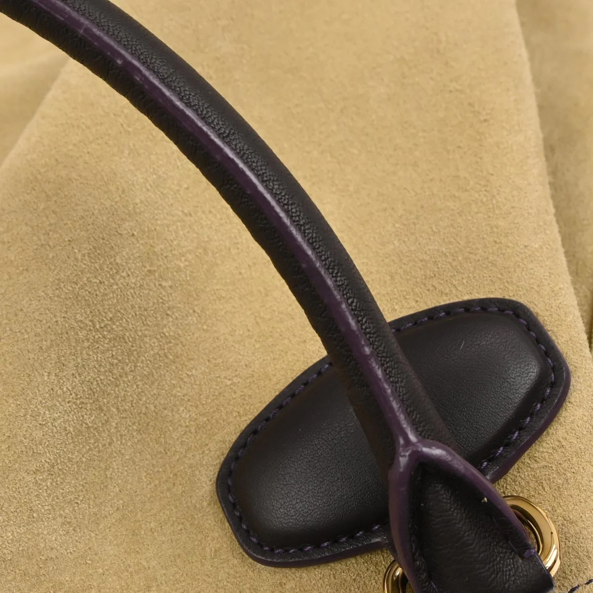 Loewe Beige Suede Leo Tote Bag - Image 7