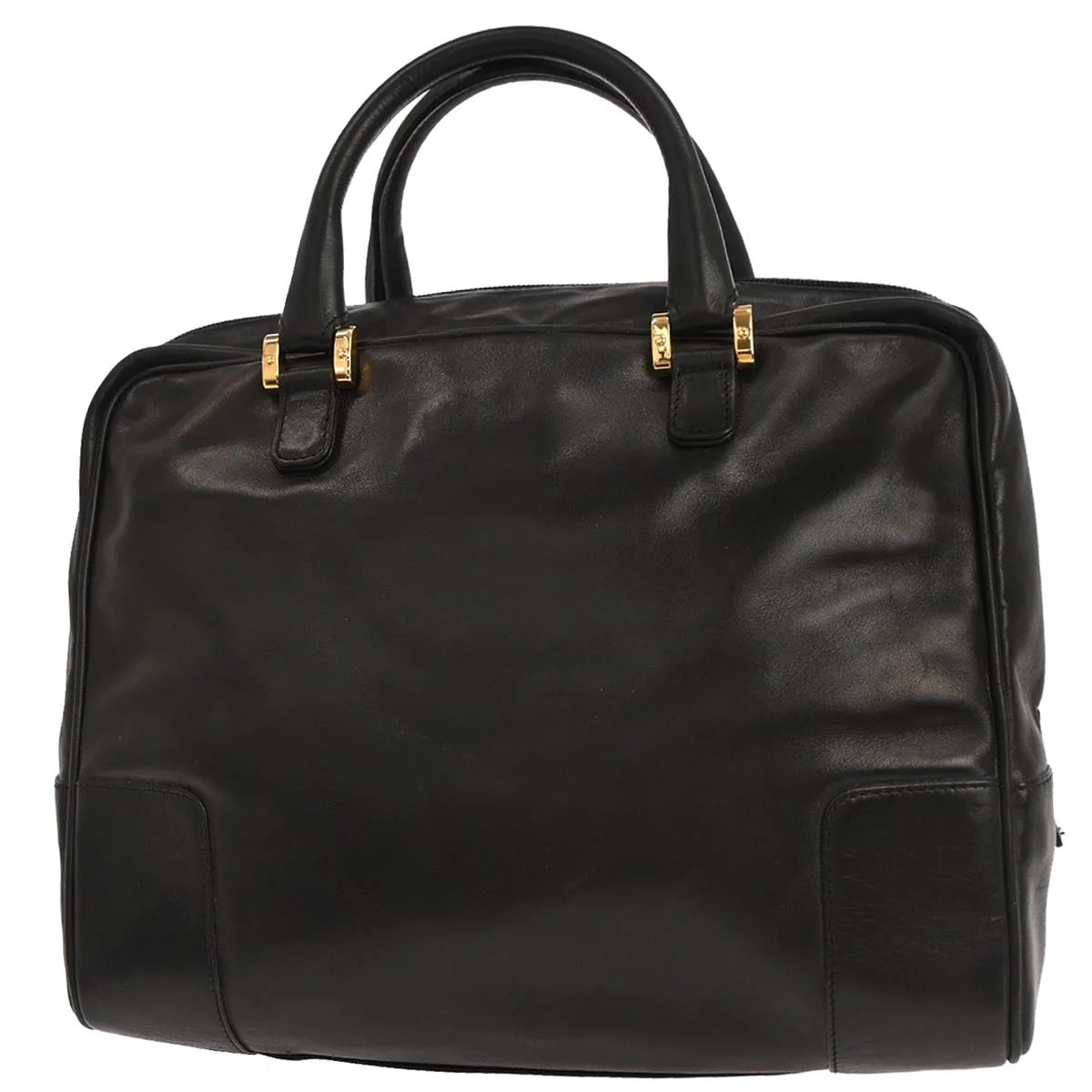 Loewe Black Leather Amazona 32 Handbag - Image 2