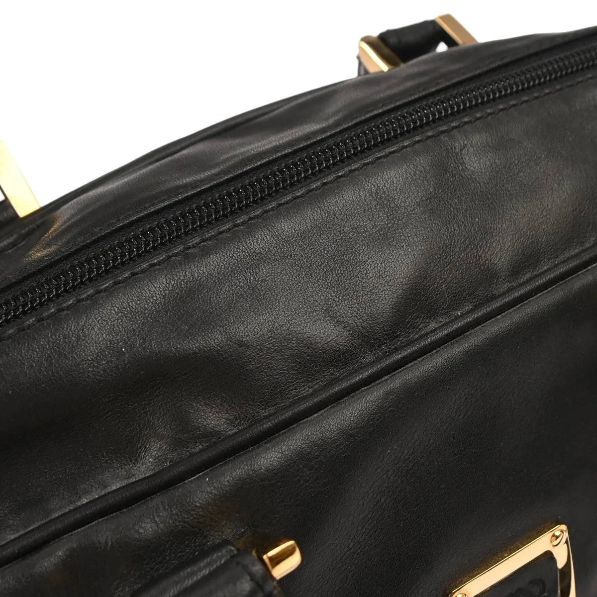 Loewe Black Leather Amazona 32 Handbag - Image 7