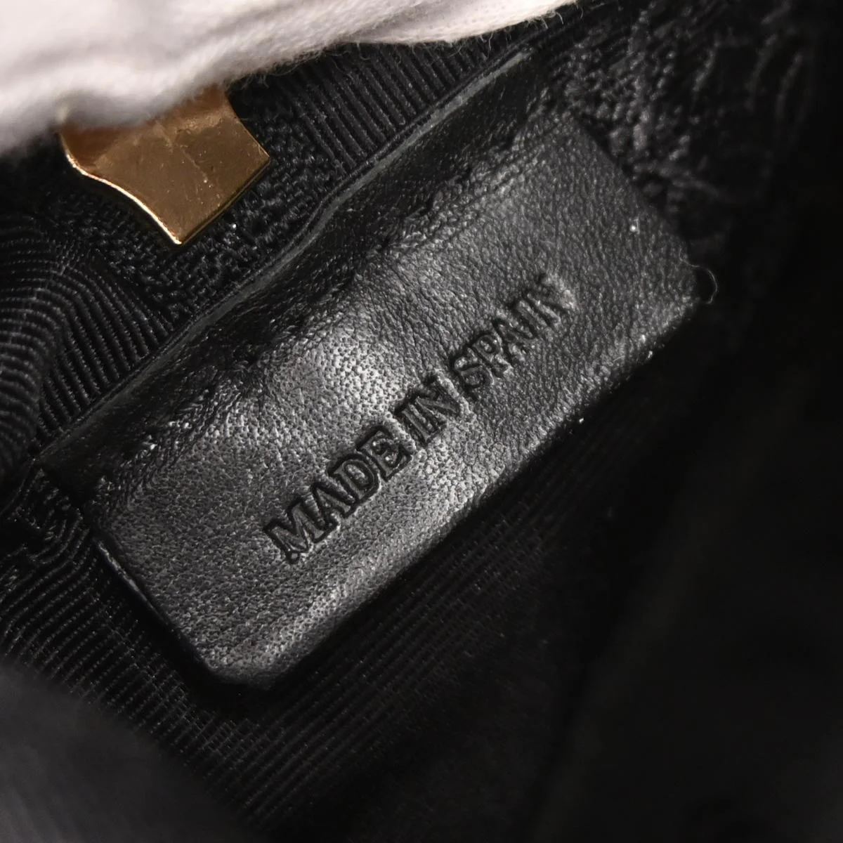Loewe Black Leather Amazona 32 Handbag - Image 9
