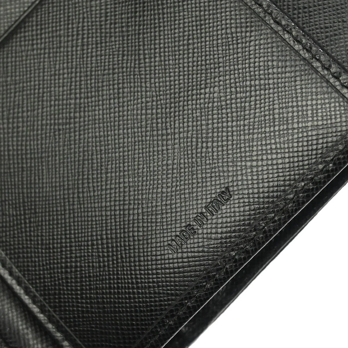 Prada Black Nylon Bifold Wallet - Image 6