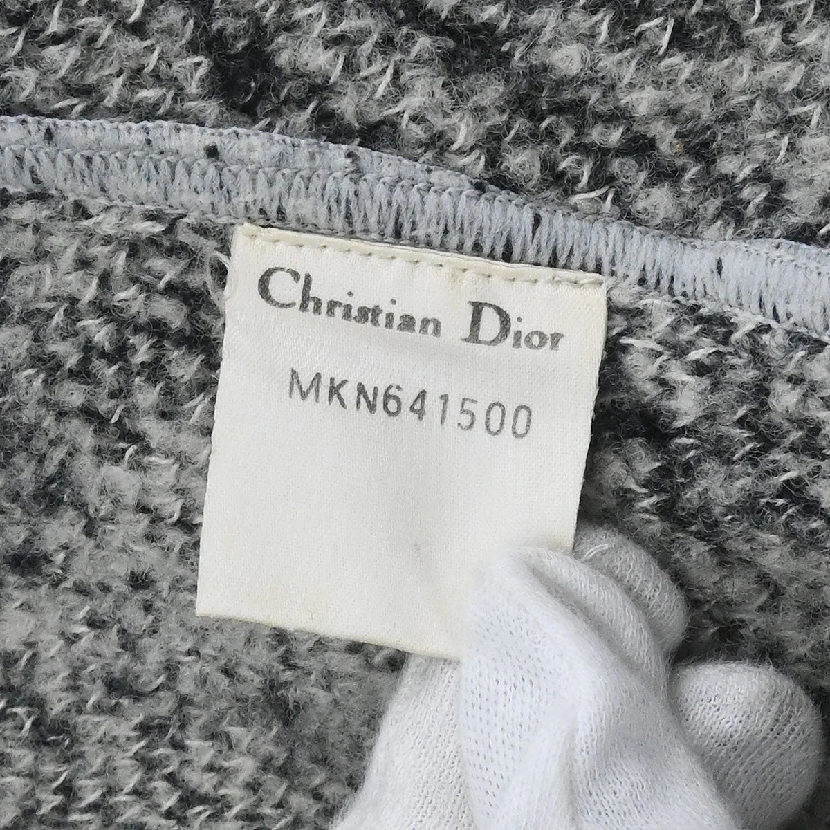 Christian Dior Single Breasted Jacket Ivory #38–40 - Image 10