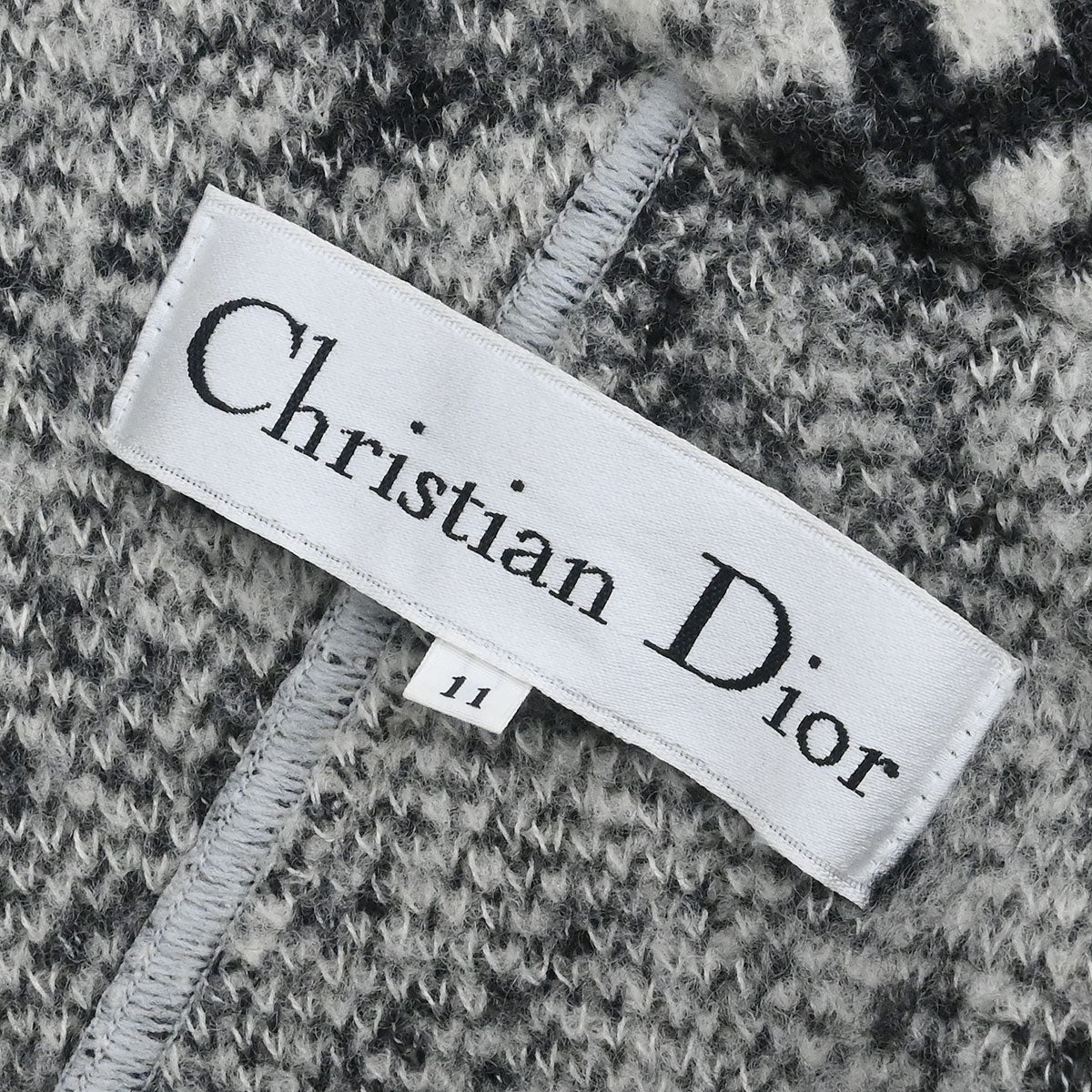 Christian Dior Single Breasted Jacket Ivory #38–40 - Image 9
