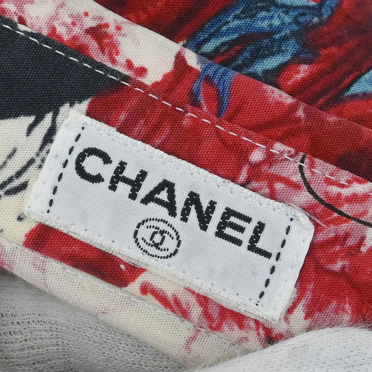 Chanel Shirt Blouse Red - Image 10