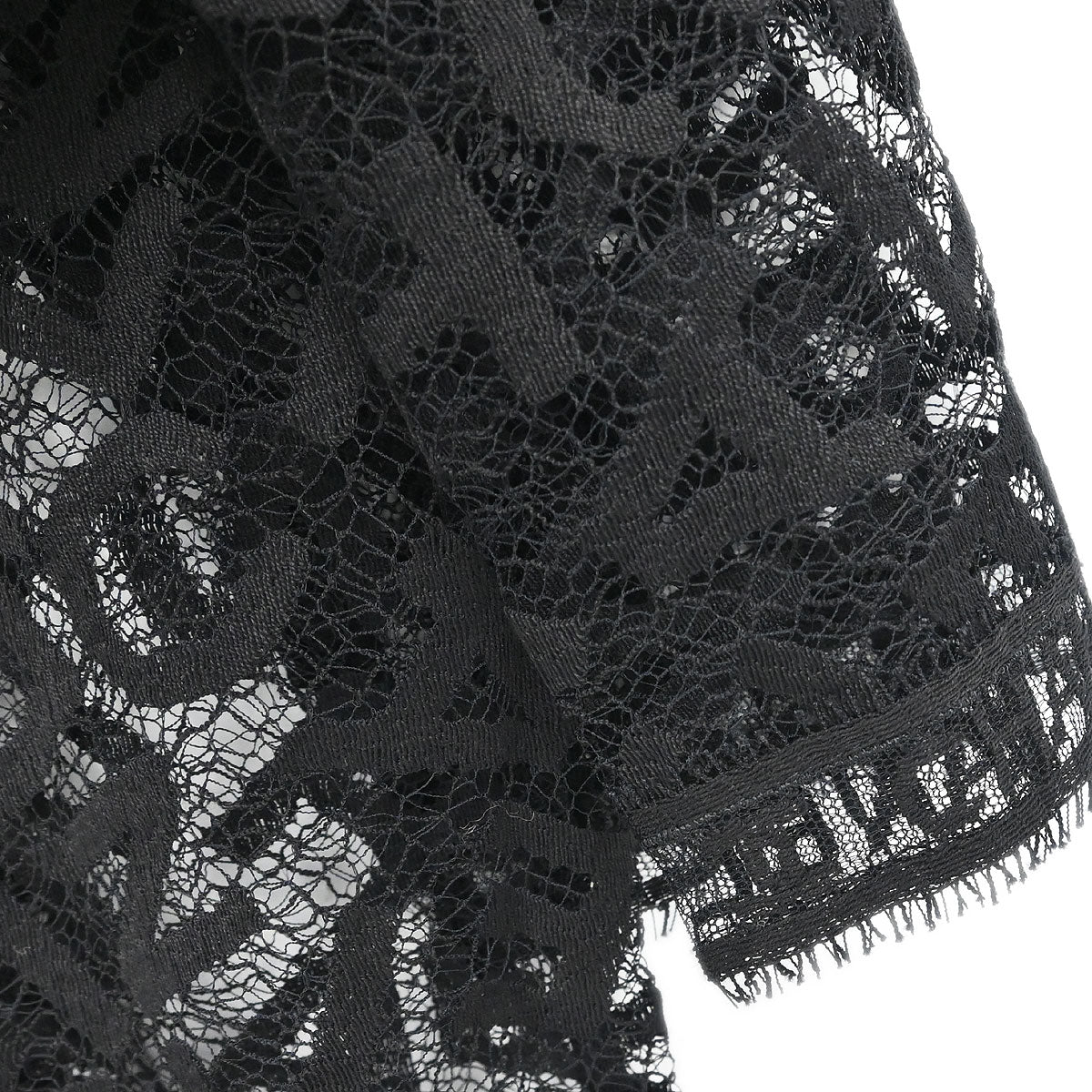 Chanel 1998 Lace Cardigan Black #36 - Image 4