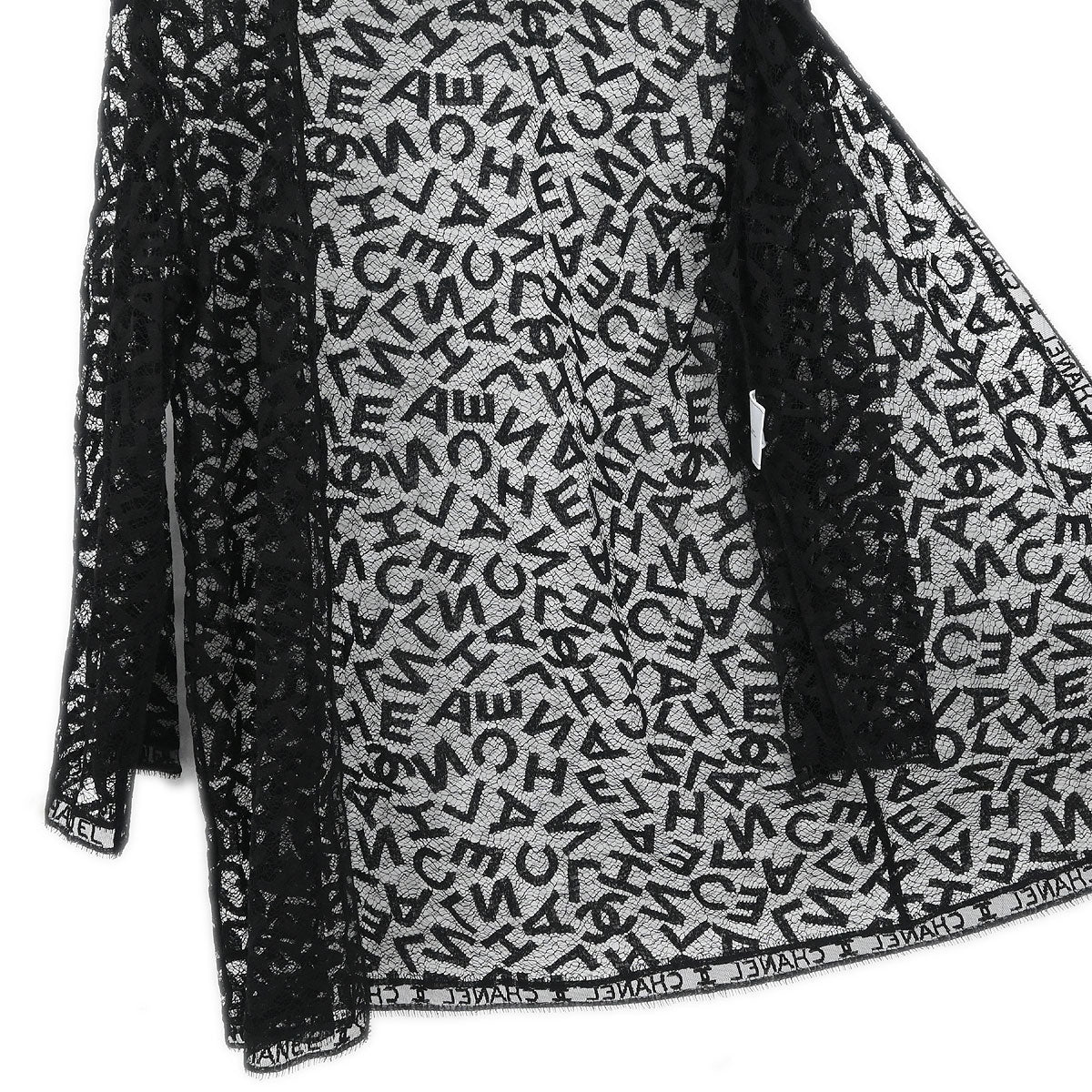 Chanel 1998 Lace Cardigan Black #36 - Image 7