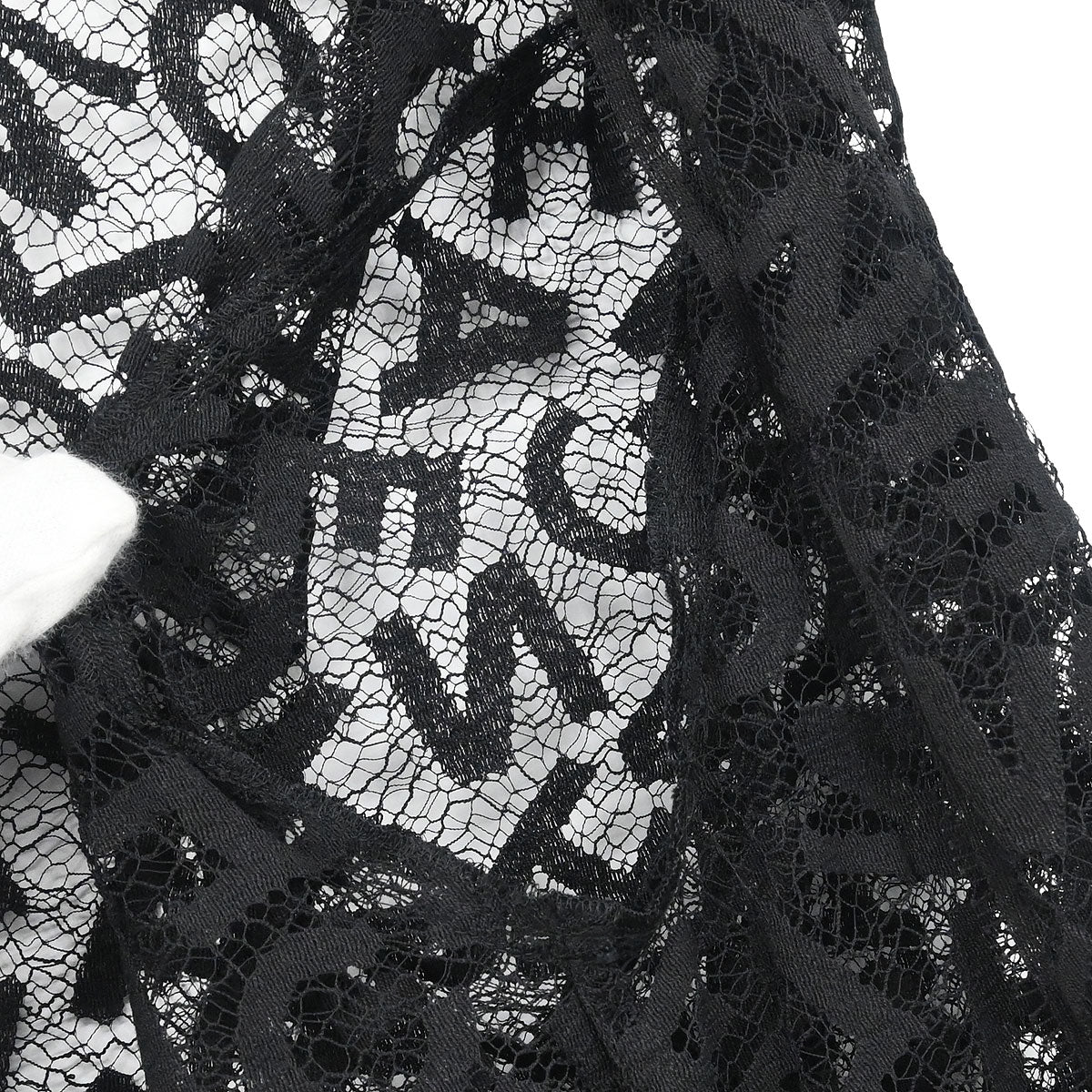 Chanel 1998 Lace Cardigan Black #36 - Image 9