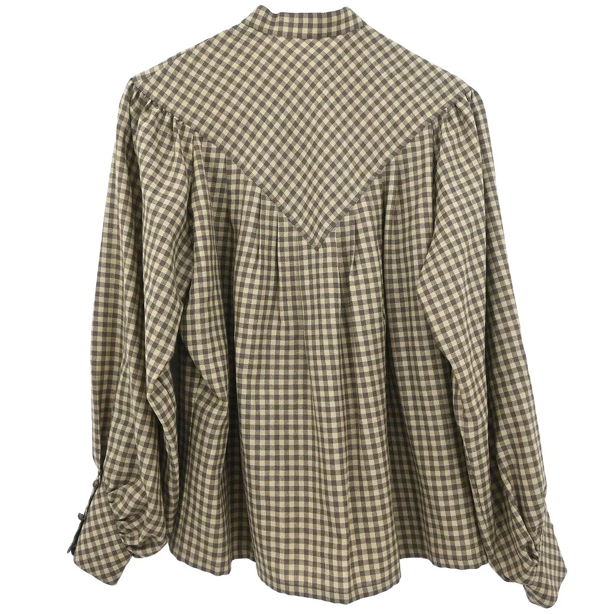 Christian Dior Shirt Blouse Brown #S - Image 2