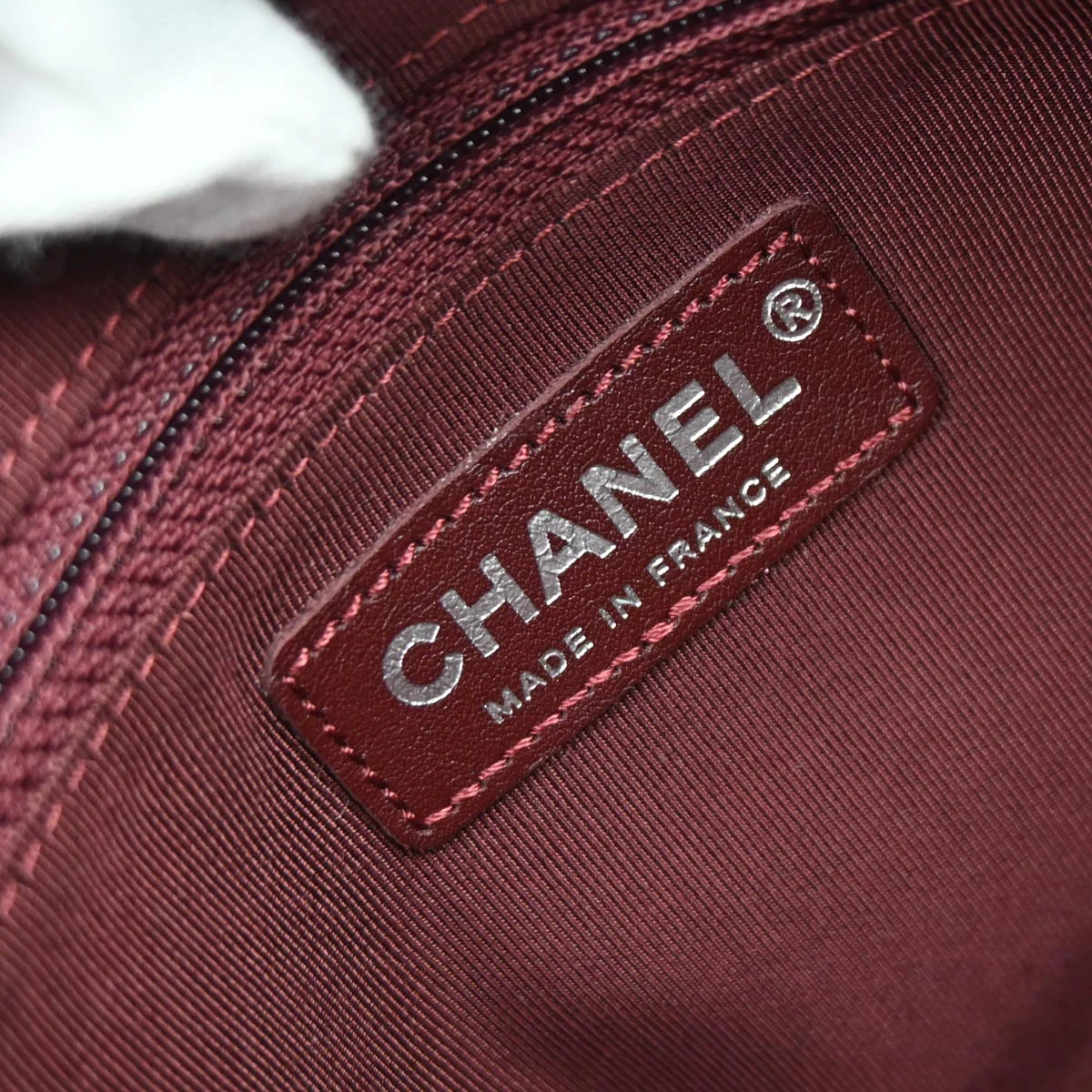 Chanel 2014 Black Tweed Shoulder Bag - Image 8