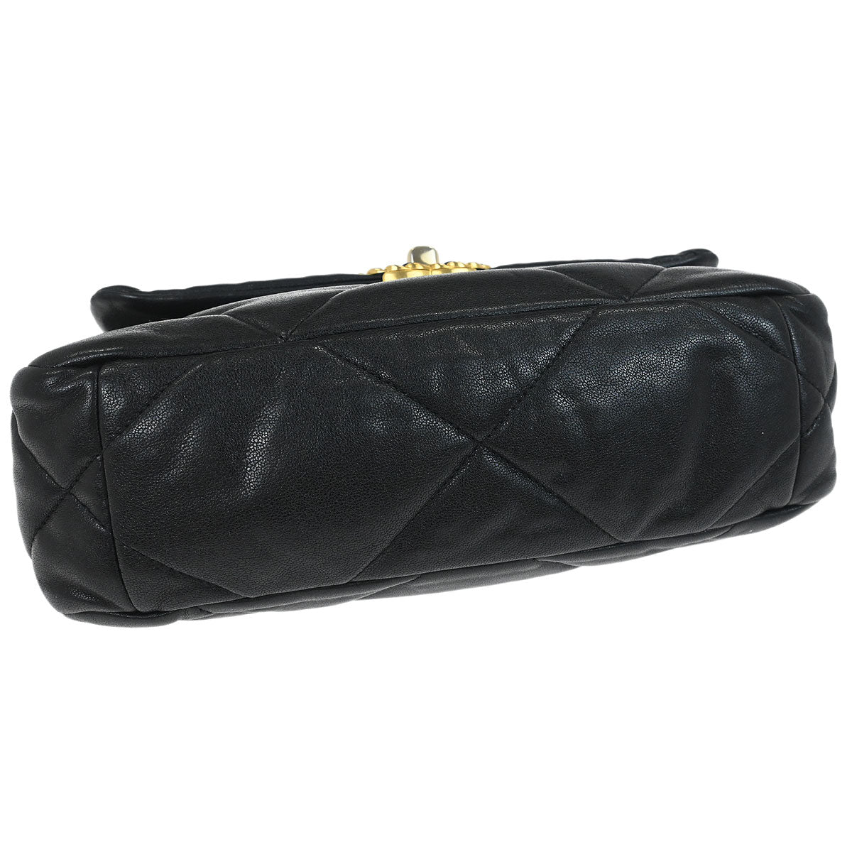 Chanel 2019 Black Calfskin Chanel 19 Dix-neuf 2way Handbag - Image 3