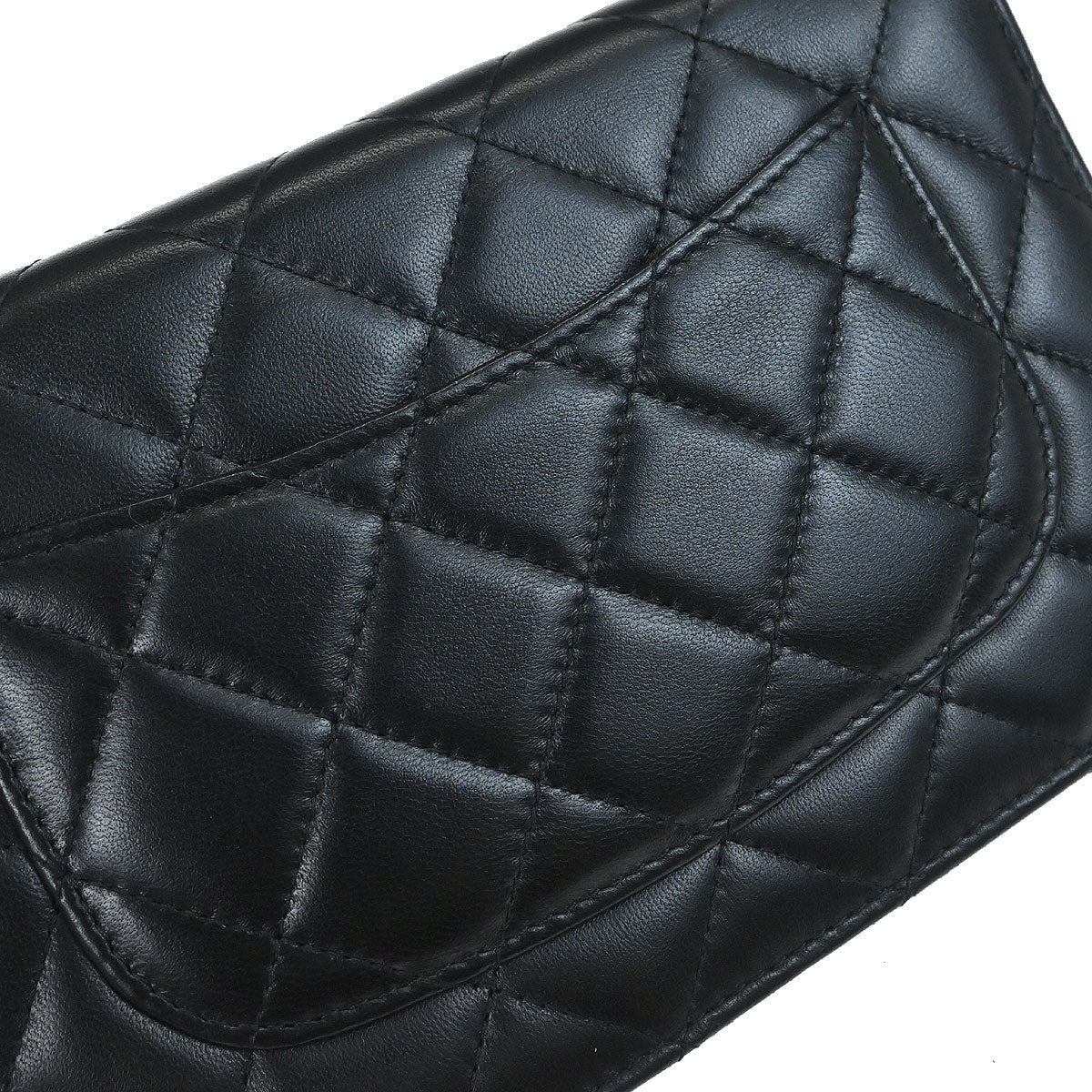 Chanel 2019 Black Lambskin Classic WOC Wallet on Chain Bag - Image 4